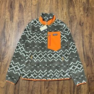 Patagonia Classic Retro-X Fleece Jacket Topsoil Brown/Sweet Cedar